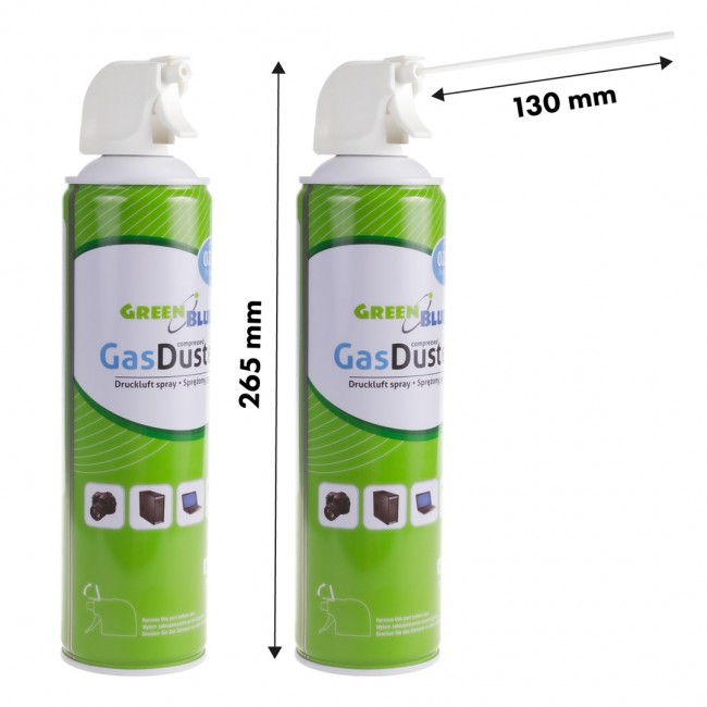 Compressed air GreenBlue GB600 600ml pistol atomizer - pistol spray Compressed air GreenBlue GB600 600ml pistol atomizer - pistol spray