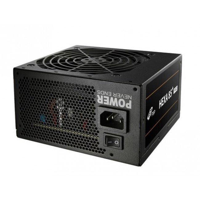 FSP HEXA 85+ PRO 650W power supply unit 20+4 pin ATX ATX Black FSP HEXA 85+ PRO 650W power supply unit 20+4 pin ATX ATX Black