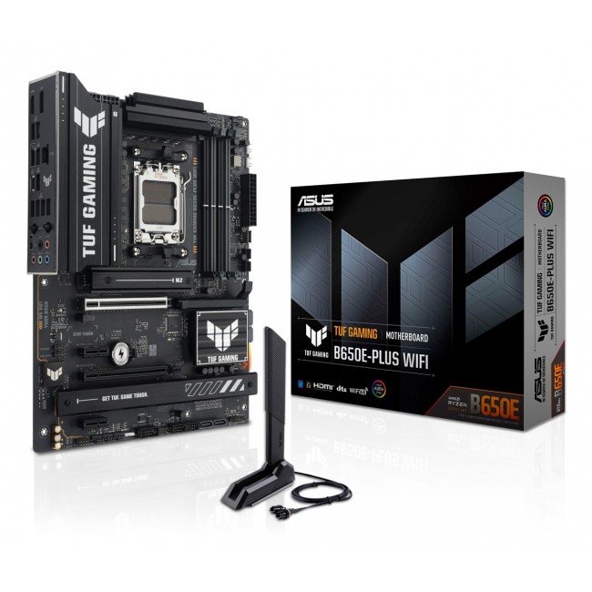 ASUS TUF GAMING B650E-PLUS WIFI AMD B650 Socket AM5 ATX ASUS TUF GAMING B650E-PLUS WIFI AMD B650 Socket AM5 ATX
