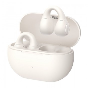 Baseus Bass 15 Clip Open Ear Headset True Wireless Stereo (TWS) In-ear Calls/Music Bluetooth White