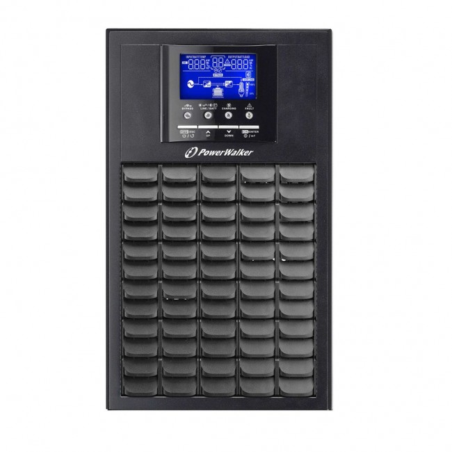PowerWalker VFI 5000 EVS uninterruptible power supply (UPS) Double-conversion (Online) 5 kVA 5000 W PowerWalker VFI 5000 EVS uninterruptible power supply (UPS) Double-conversion (Online) 5 kVA 5000 W
