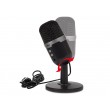 Studio microphone with BLOW LED stand