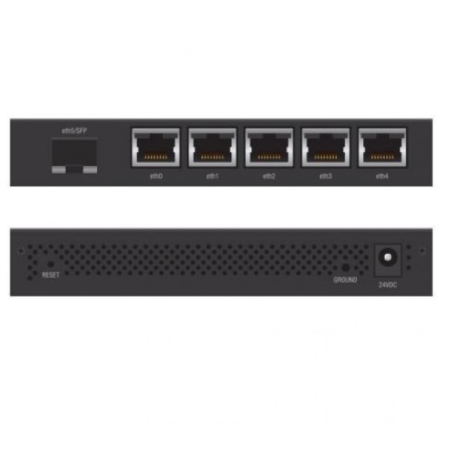 Ubiquiti EdgeRouter X SFP wired router Gigabit Ethernet Black Ubiquiti EdgeRouter X SFP wired router Gigabit Ethernet Black