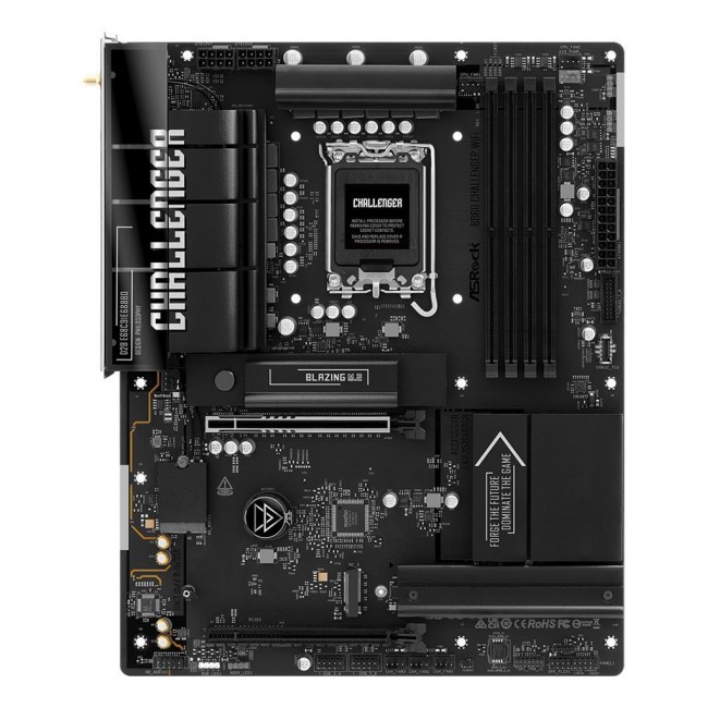 ASRock B860 Challenger WiFi 1851 ATX HDMI/USB-C DDR