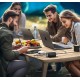 Conceptronic 6-Port 200W GaN USB PD Charger with USB-C Charging Cable, USB-C x 4, USB-A x 2, QC 3.0, PD 3.1, PPS