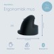 R-Go HE ergonomic mouse left Bluetooth black/silve