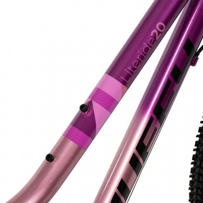Huffy Literide Alu 20 bike, pink and purple (23015W)