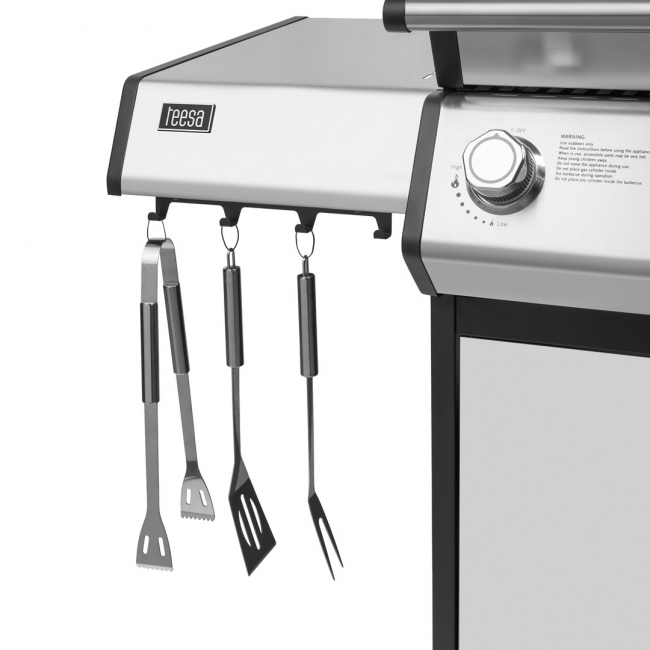 TEESA GAS GRILL BBQ 5006 5 BURNER TSA0250