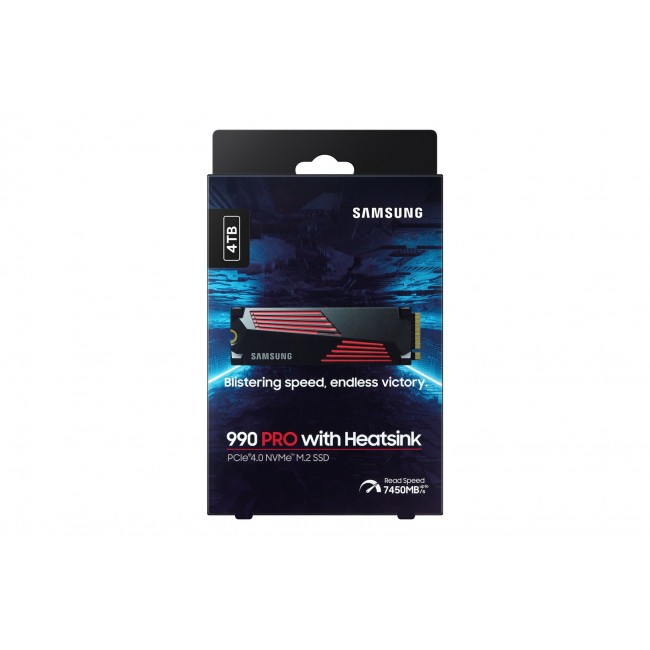 Samsung 990 Pro 4 TB M.2 PCI Express 4.0 NVMe V-NAND TLC Samsung 990 Pro 4 TB M.2 PCI Express 4.0 NVMe V-NAND TLC