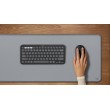 Logitech Pebble 2 Combo keyboard Mouse included Universal RF Wireless + Bluetooth QWERTY US International Graphite