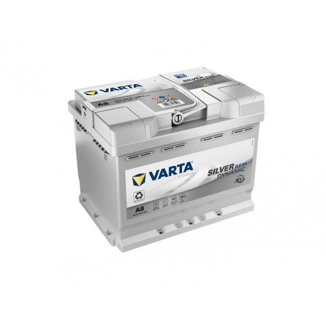 VARTA Battery 12V 60Ah START&STOP AGM