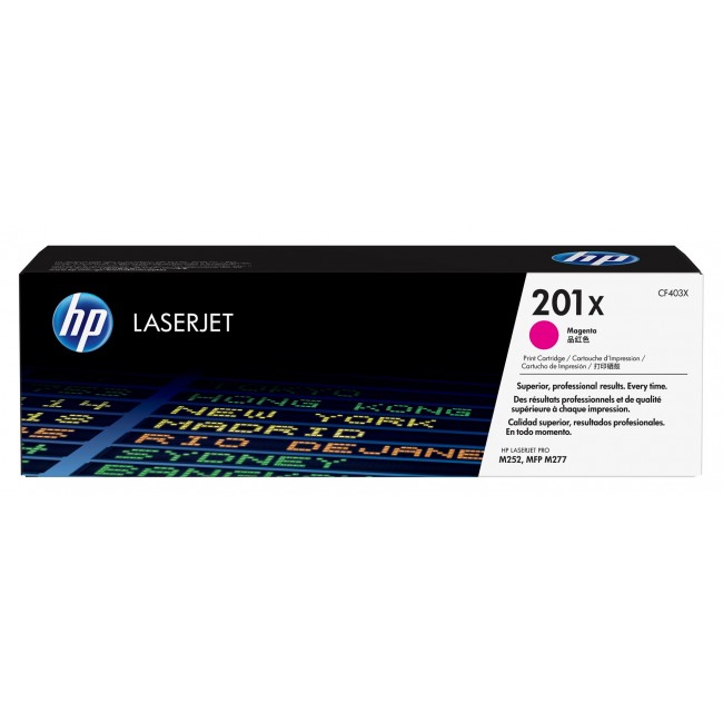 HP 201X - Hojtydende - magenta - origi HP 201X - Hojtydende - magenta - origi
