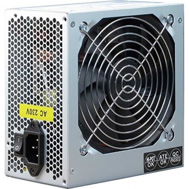 Inter-Tech SL-500 Plus power supply unit 500 W 20+4 pin ATX ATX Silver