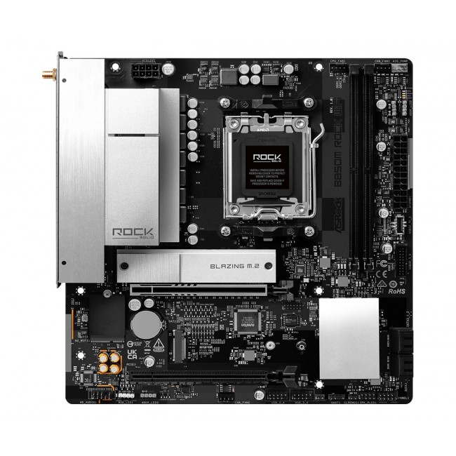 Asrock B850M Rock WiFi AMD B850 Socket AM5 micro ATX