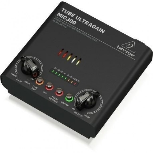 Behringer MIC300 audio preamplifier Behringer MIC300 audio preamplifier