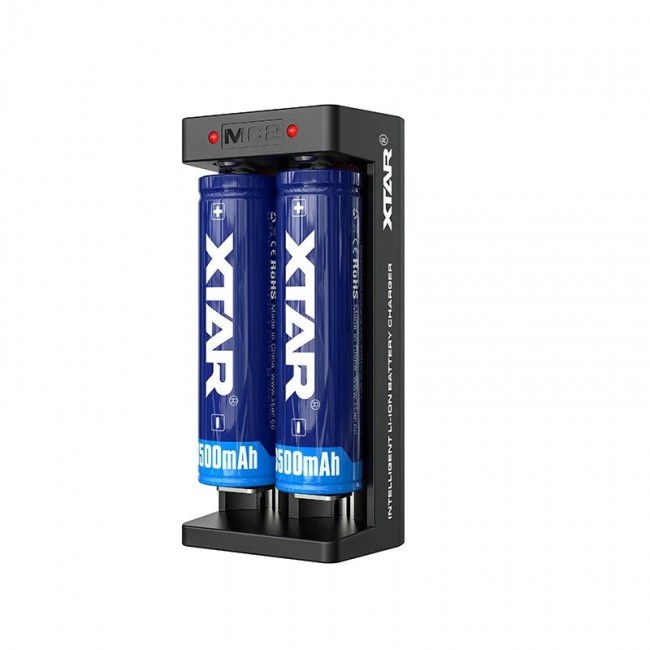 Battery charger Li-ion 18650 USB-C - 2 slots Battery charger Li-ion 18650 USB-C - 2 slots