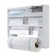 Leifheit 25723 paper towel holder Wall-mounted paper towel holder White