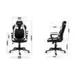 HUZARO FORCE 2.5 WHITE MESH GAMING CHAIR HUZARO FORCE 2.5 WHITE MESH GAMING CHAIR