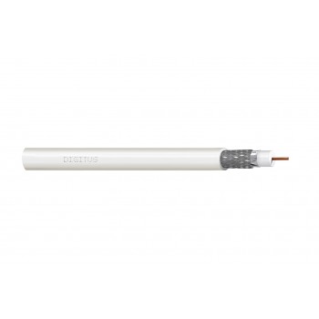 Digitus DK-RG6-5 coaxial cable RG-6 500 m No White