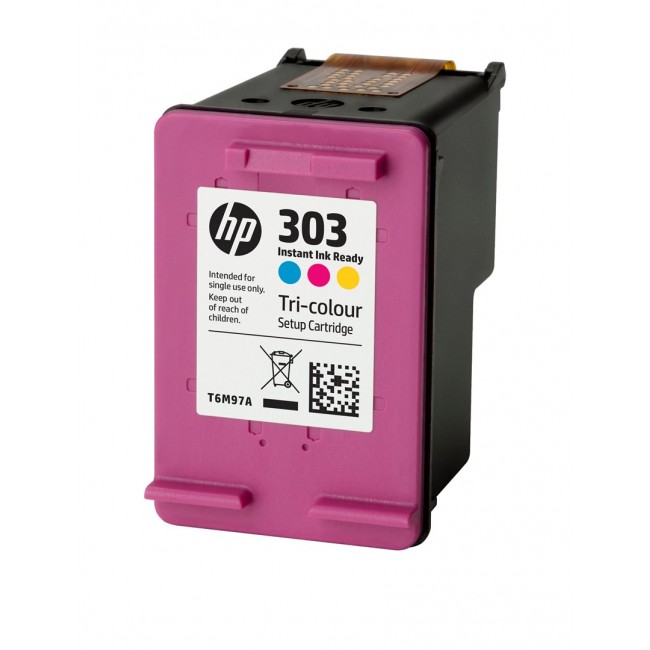 HP 303 - farve (cyan, magenta, gul) -