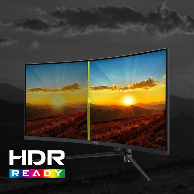 Curved gaming monitor MSI MAG 345CQRDE 34