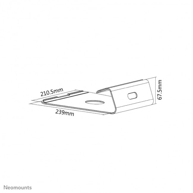 Neomounts NSLS025 Laptop stand 10-17 Neomounts NSLS025 Laptop stand 10-17