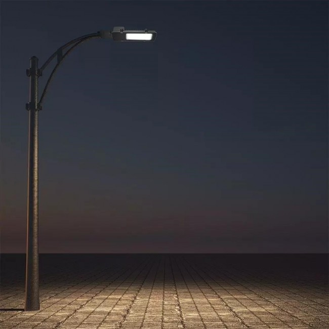 LED street luminaire V-TAC VT-50ST 50W SAMSUNG CHIP 4000K 5000lm (SKU 215271) Grey LED street luminaire V-TAC VT-50ST 50W SAMSUNG CHIP 4000K 5000lm (SKU 215271) Grey