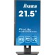 iiyama ProLite 21.5 IPS 3-side borderless monitor with USB hub, 100Hz refresh rate and height-adjustable stand