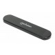 Manhattan M.2 NVMe and SATA SSD Enclosure, USB-C & USB-A Male Connection, Up to 10 Gbps (USB 3.2 Gen2 aka USB 3.1), For 2230/2242/2260/2280 SSDs with M Key or B+M Key, SuperSpeed+ USB, Aluminum, Black, Three Year Warranty Manhattan M.2 NVMe and SATA SSD Enclosure, USB-C & USB-A Male Connection, Up to 10 Gbps (USB 3.2 Gen2 aka USB 3.1), For 2230/2242/2260/2280 SSDs with M Key or B+M Key, SuperSpeed+ USB, Aluminum, Black, Three Year Warranty