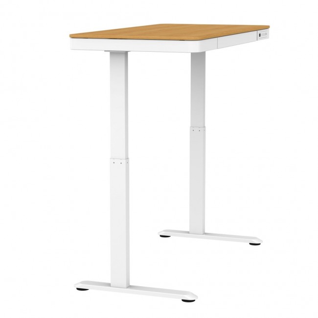 Activejet desk with electric height adjustment 140x70 ET119W-C white/oak