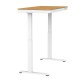 Activejet desk with electric height adjustment 140x70 ET119W-C white/oak