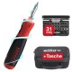 Speede PocketDrive electric screwdriver with bit cassette and bag