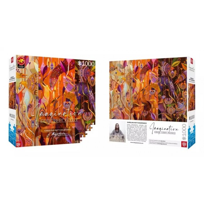 Puzzle Good Loot Imagination - Karolina Matyjaszkowicz: In the Bird Thicket - A Triptych 1000 pc(s) Puzzle Good Loot Imagination - Karolina Matyjaszkowicz: In the Bird Thicket - A Triptych 1000 pc(s)