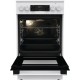 Gorenje GECS5C70WA cooker Freestanding cooker Coil hob White A