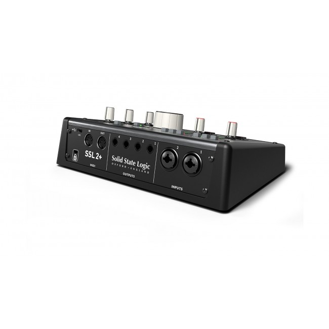 Solid State Logic SSL2+ MKII - Interfaz de audio USB-C 2x2