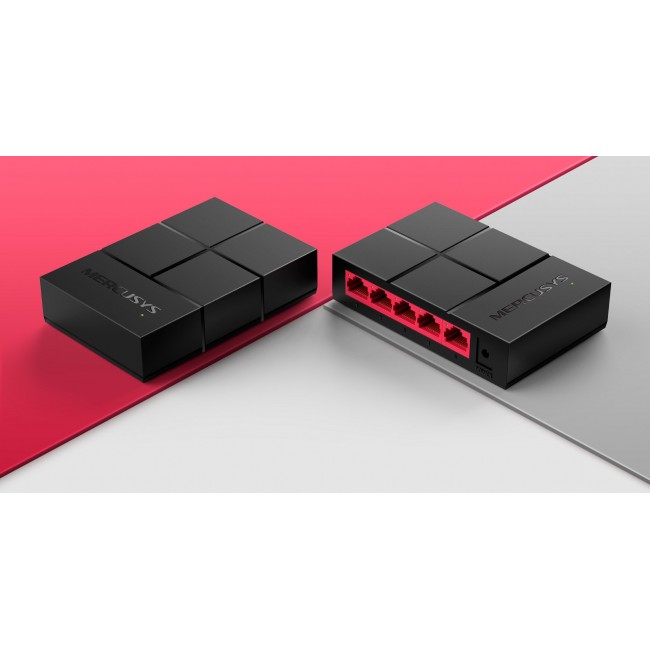 Mercusys 5-Port 10/100/1,000 Mbps Desktop Switch