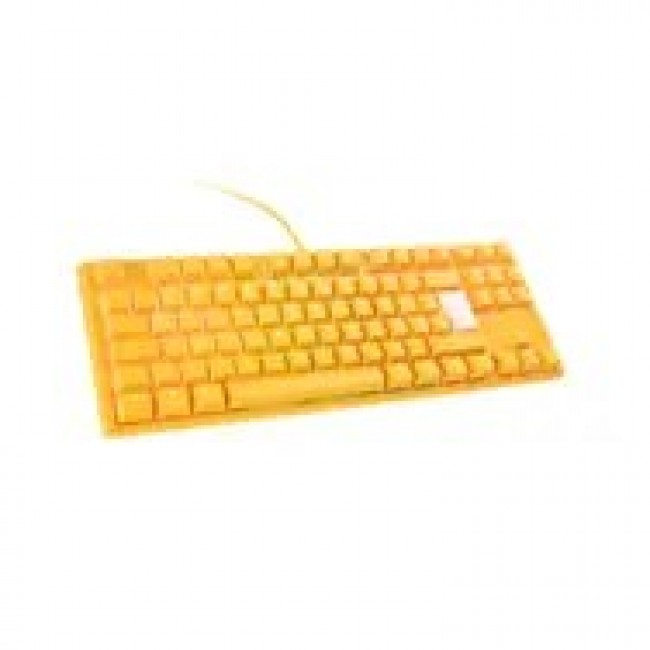 Ducky One 3 Yellow TKL keyboard Gaming USB QWERTZ German