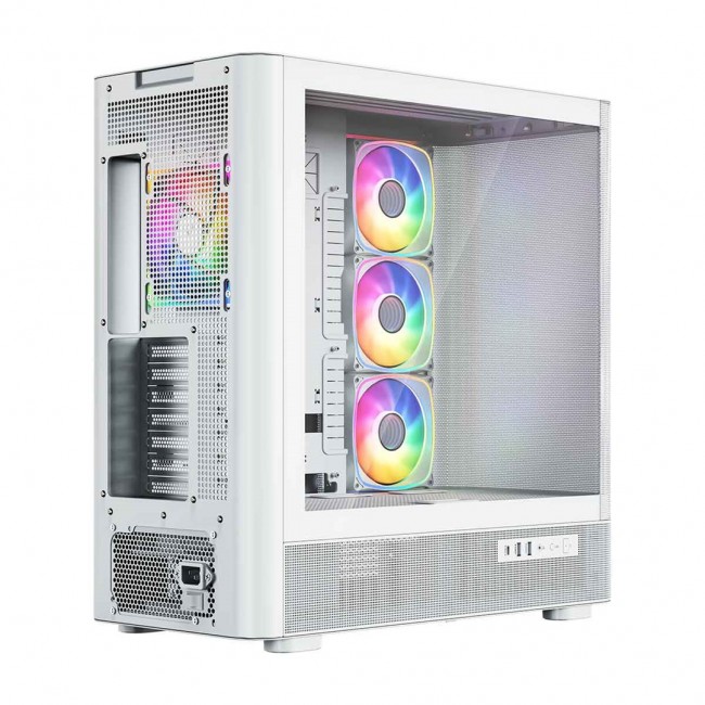 MODECOM Volcano Volcano AQ300 ARGB Midi White