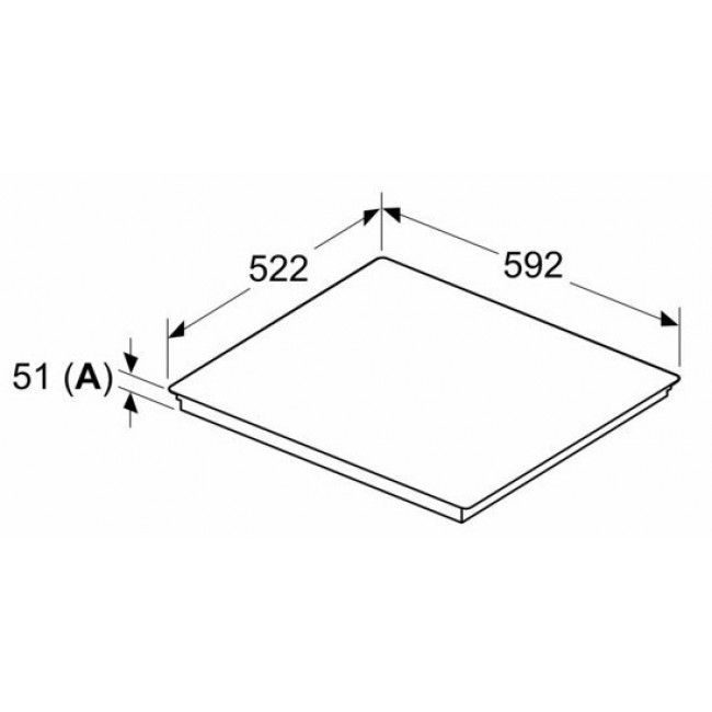 BOSCH PVQ61RHB1E induction hob