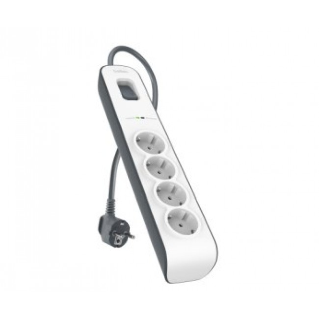 Belkin BSV400VF2M surge protector White 4 AC outlet(s) 2 m Belkin BSV400VF2M surge protector White 4 AC outlet(s) 2 m