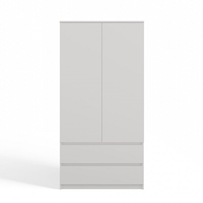 Topeshop SZAFA MALWA B bedroom wardrobe/closet 5 shelves 2 door(s) White