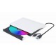 Gembird DVD-USB-03-BW optical disc drive DVD RW Black, White Gembird DVD-USB-03-BW optical disc drive DVD RW Black, White
