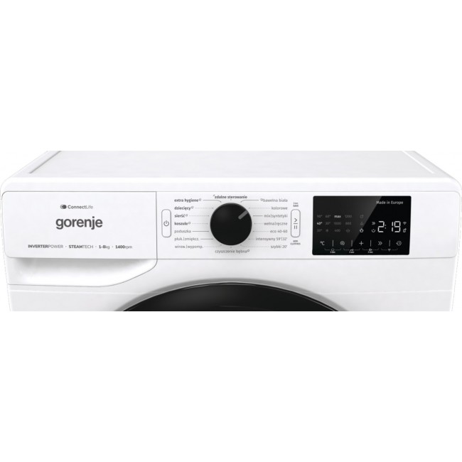 Gorenje G400 Freestanding Washing Machine, 8 kg, 1400 rpm WPNEI84SBSWIFI/PL Gorenje G400 Freestanding Washing Machine, 8 kg, 1400 rpm WPNEI84SBSWIFI/PL