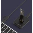 Gembird DD-U3M2 storage drive docking station USB 3.2 Gen 1 (3.1 Gen 1) Type-C Black