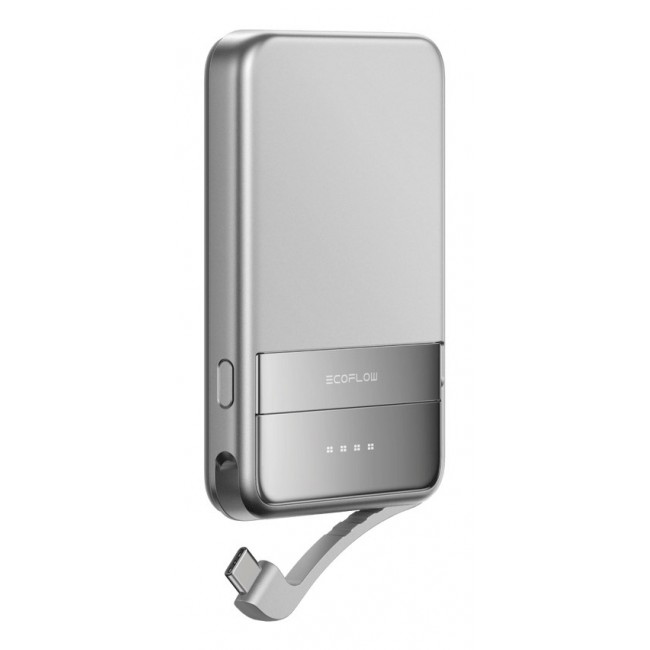EcoFlow EF-RAPID5000-EU power bank Lithium-Ion (Li-Ion) 5000 mAh Wireless charging Silver