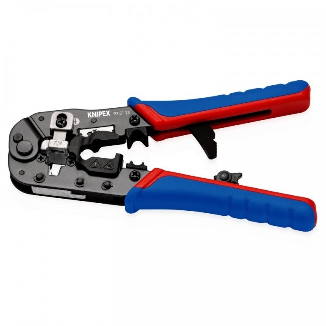 Knipex 97 51 13 cable crimper Crimping tool Black, Blue, Red Knipex 97 51 13 cable crimper Crimping tool Black, Blue, Red