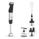 Tefal Quickchef+ HB67G830 blender 0.8 L Immersion blender 1000 W Black, Stainless steel