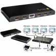 Techly Splitter HDMI 4 way 4K*2K IDATA HDMI-4K4