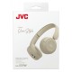 JVC HA-S59W Headset Wired & Wireless Head-band Music/Everyday USB Type-C Bluetooth Beige