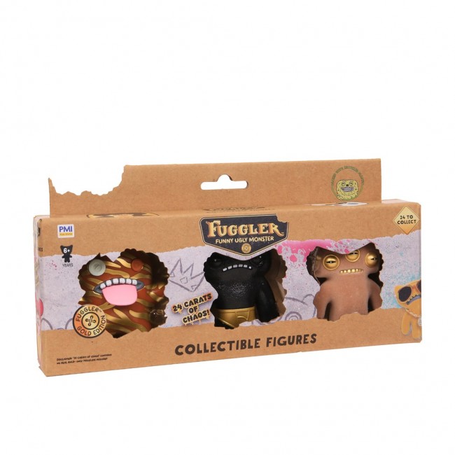 FUGGLER S3 GOLD EDITION FIGURES - 3 PACK (ASSORTMENT) FUGGLER S3 GOLD EDITION FIGURES - 3 PACK (ASSORTMENT)